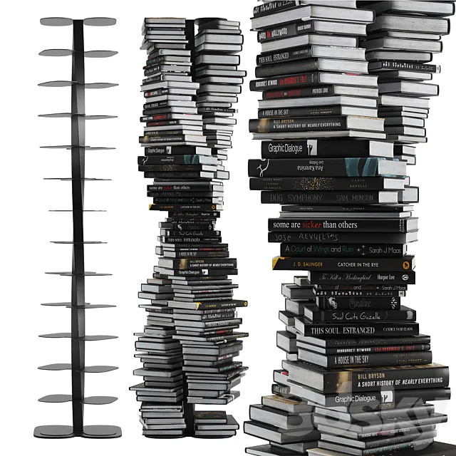 Cattelan Italia Dna Bookcases 3DModel