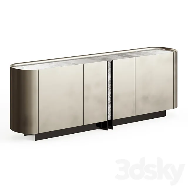 Cattelan Italia Dynasty Sideboard 3DModel