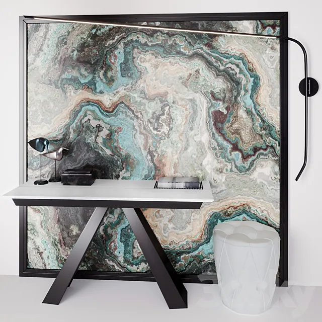 Cattelan italia Fisherman. Convivium. Pinko pouf 3DModel