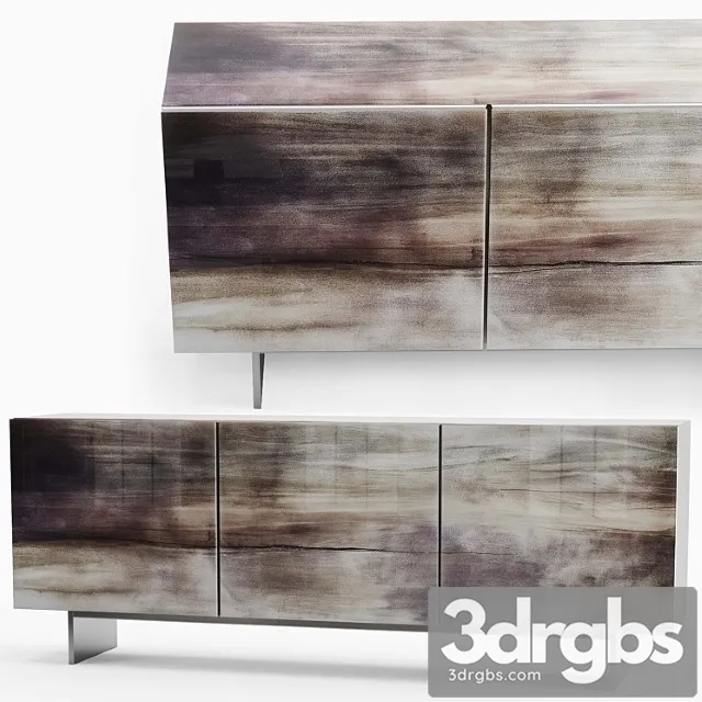 Cattelan italia focus crystalart sideboard 2 3D Model Free