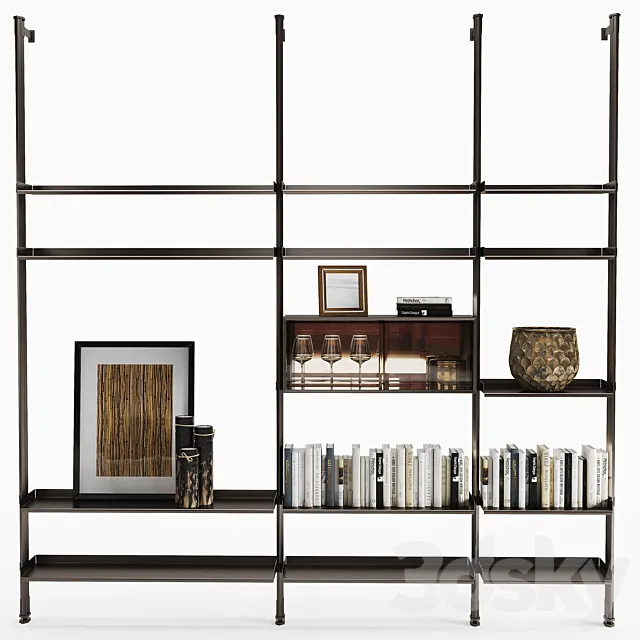 Cattelan Italia Freeway Wall system 3DModel