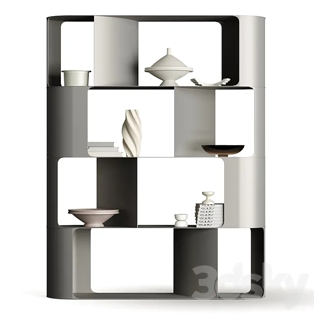 Cattelan Italia Fulham BookCase By Ono Design 3DModel
