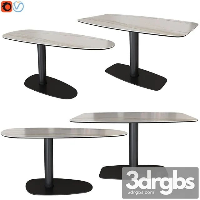 Cattelan italia ipanema keramik set 2 3D Model Free