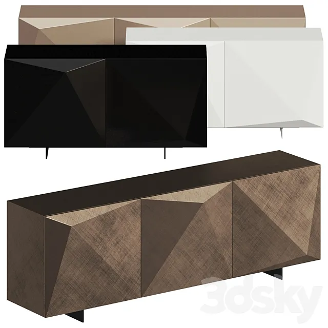 Cattelan Italia Kayak Sideboards 3D Model