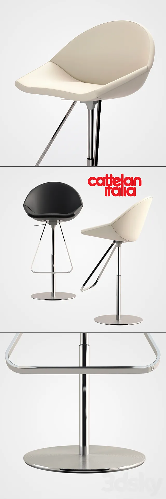 Cattelan Italia Kiss 3D Model