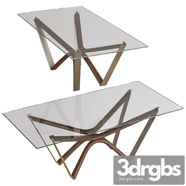 Cattelan italia marathon dining table 2 3D Model Free