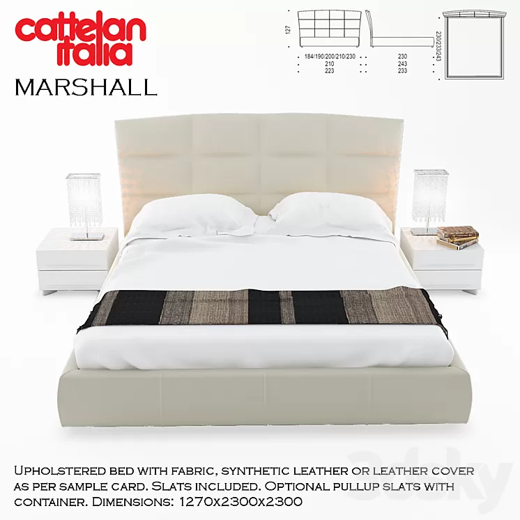 Cattelan Italia Marshall 3D Model