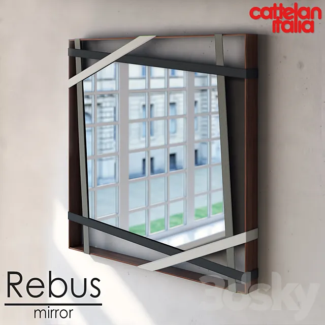 Cattelan Italia: Mirror Rebus 3D Model