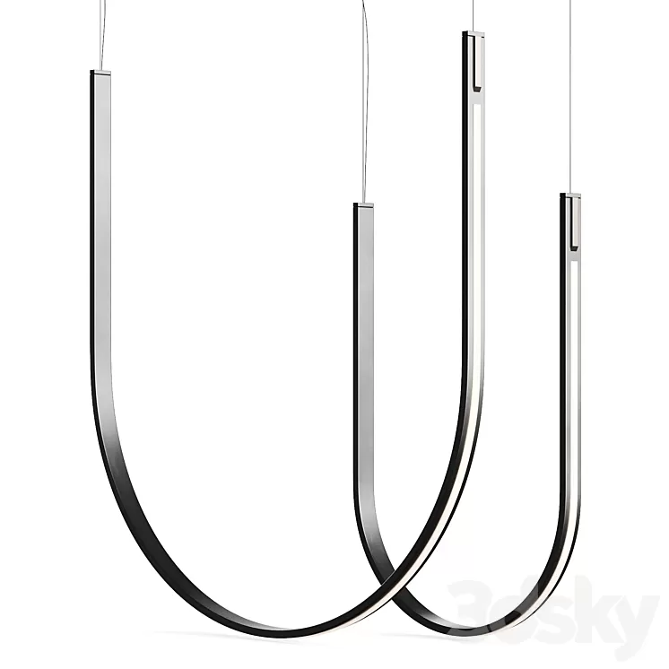 Cattelan Italia Nahun Ribbon 2023.1 Lamp 3D Model