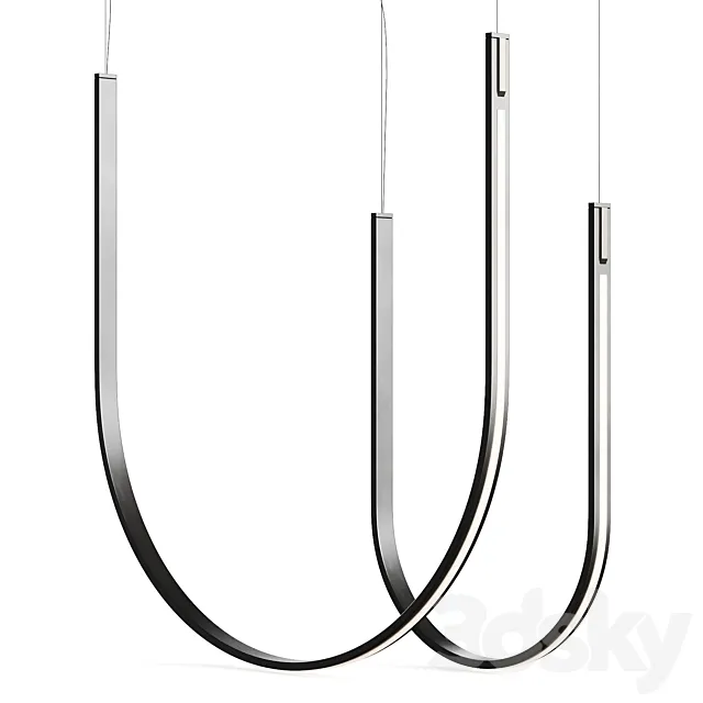 Cattelan Italia Nahun Ribbon 2023.1 Lamp 3DModel
