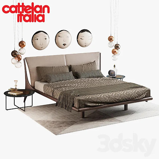 Cattelan italia nelson set 3DModel