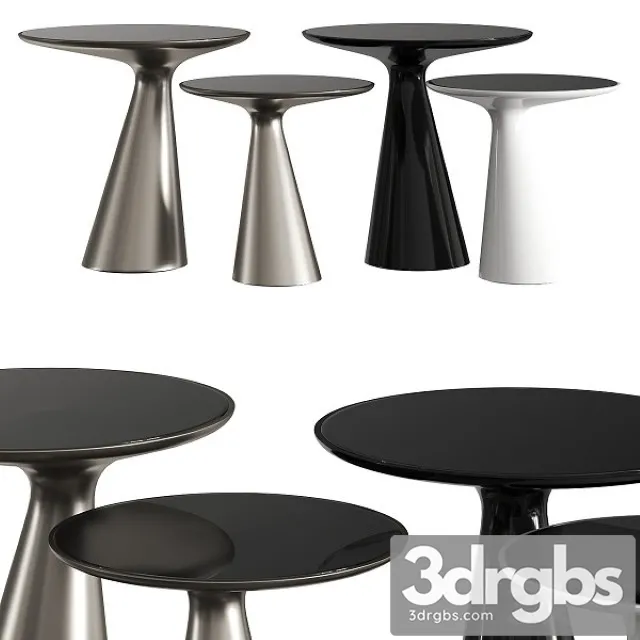 Cattelan Italia Peyote Coffee Side Tables 3D Model Free