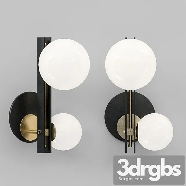 Cattelan italia planeta wall lamp 3D Model Free