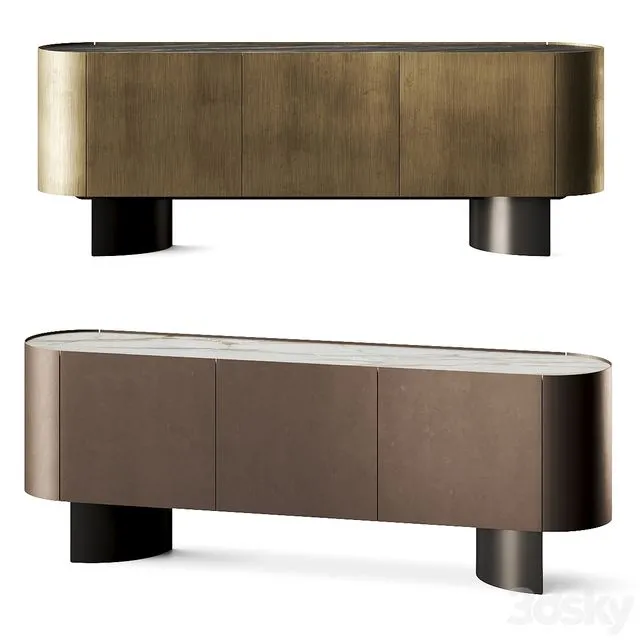 Cattelan Italia Savoy Sideboard 3D Model
