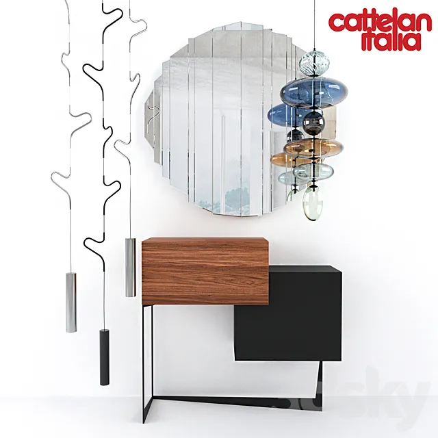 Cattelan Italia set 3D Model