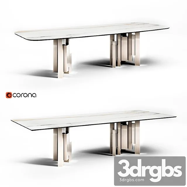 Cattelan italia skyline keramik full set 2 3D Model Free