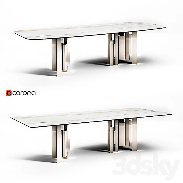 Cattelan Italia Skyline Keramik Full Set 3DModel