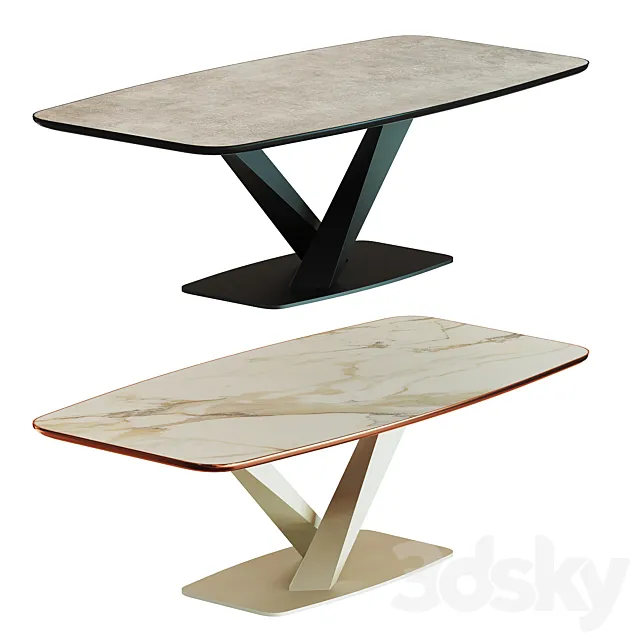 CATTELAN ITALIA STRATOS KERAMIK 3D Model