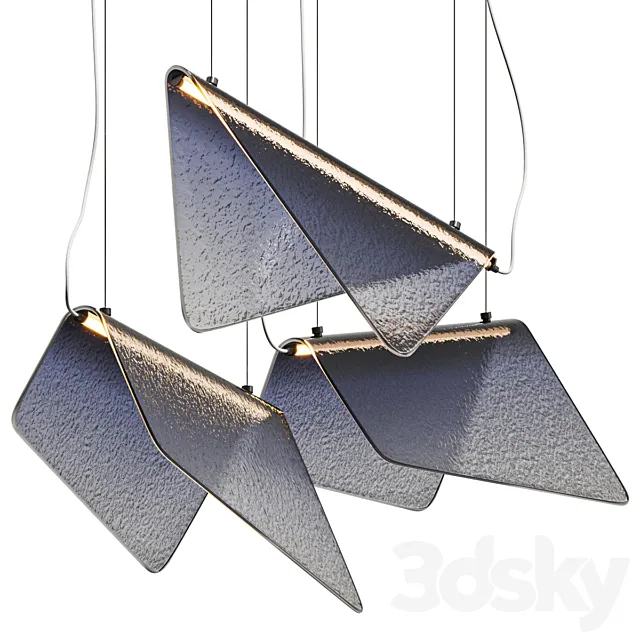 Cattelan Italia Velar Pendant Lamp 3D Model