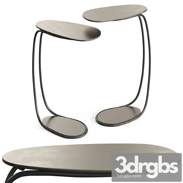 Cattelan Italia Yago Side Table 3D Model Free