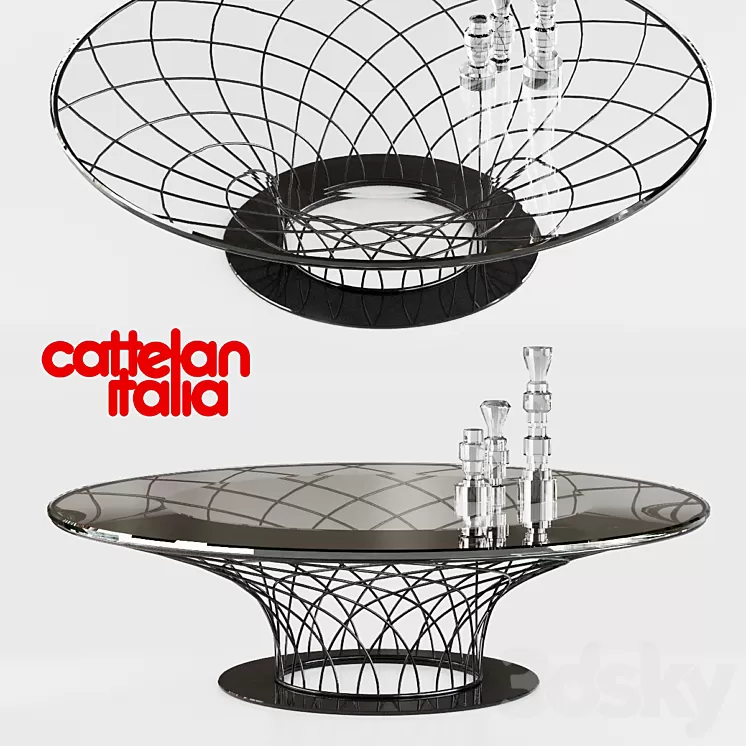Cattelan NIDO table 3D Model