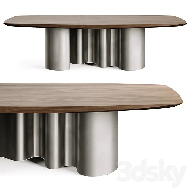 Cattelan PAPEL Masterwood Dining Table Free Download