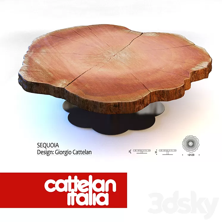 Cattelan sequoia 3D Model