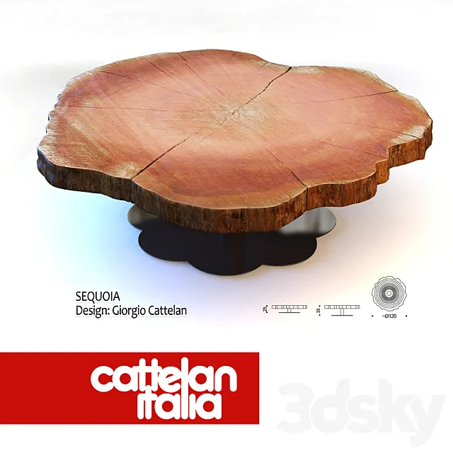 Cattelan sequoia 3DModel