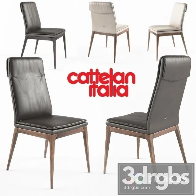 Cattelan Sofia Chair 3D Model Free