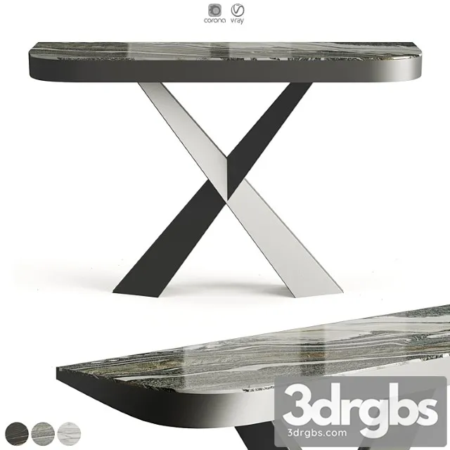 Cattelan Terminal Keramik Drive Console by Paolo Cattelan 3D Model Free