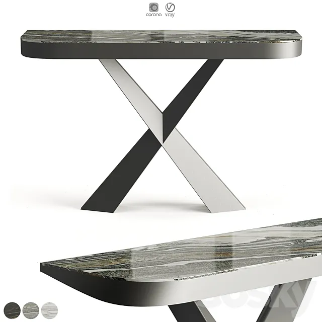 Cattelan Terminal Keramik Drive Console by Paolo Cattelan 3DModel