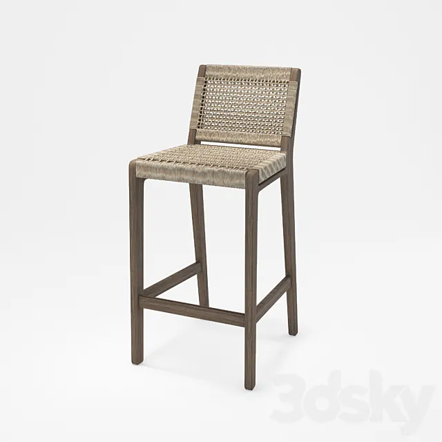 cauai barstool 3D Model
