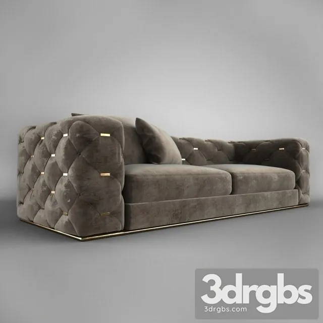 Cavalli Sofa Model 3D Model Free