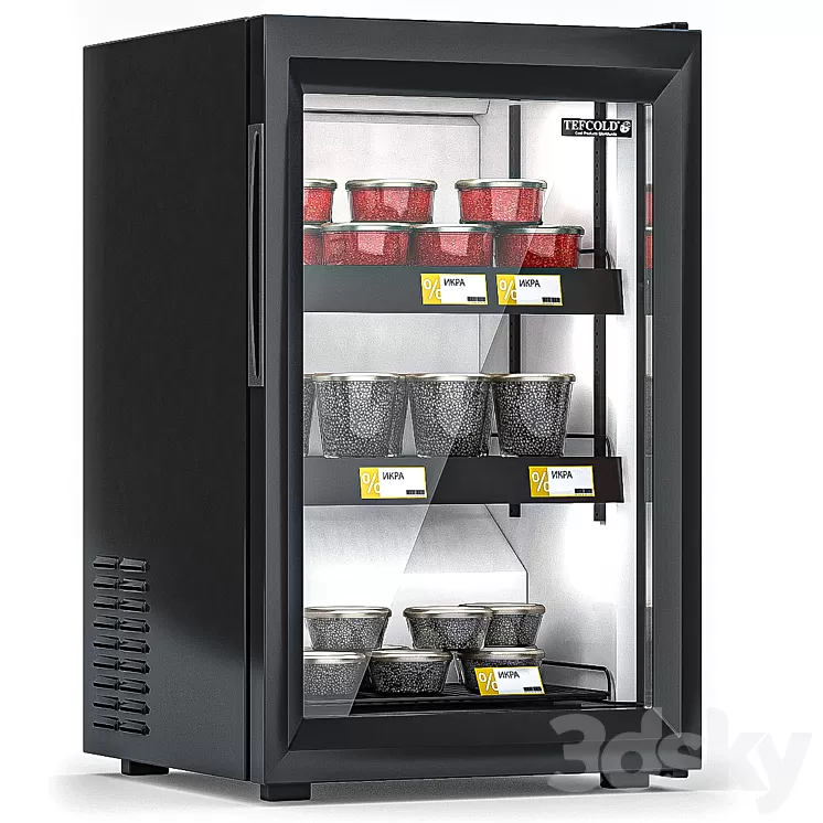 Caviar Fridge 3D Model