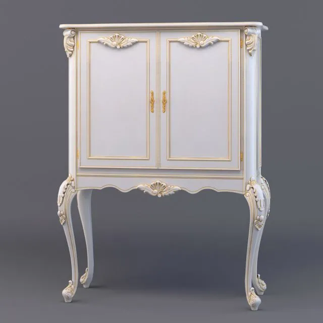 CAVIO bar cabinet 3D Model