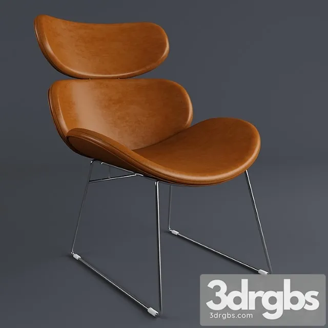 Cazar lounge chair 2 3D Model Free