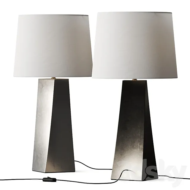 CB2 Beke Table Lamps 3DModel