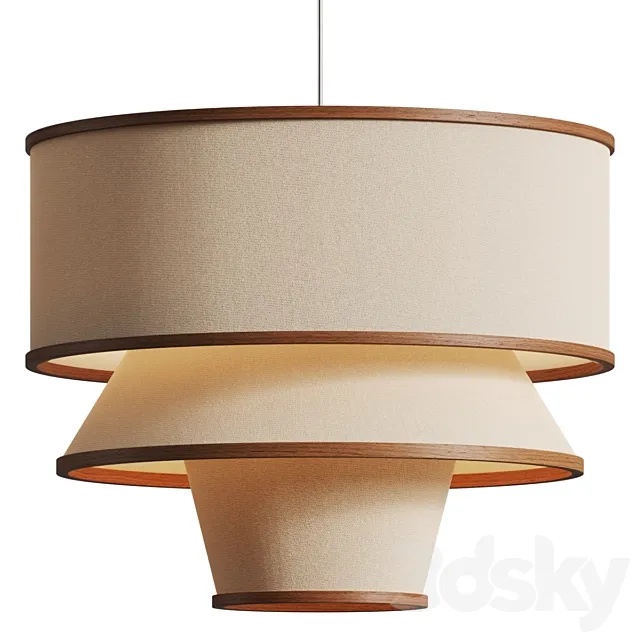 CB2 Bruna Pendant Lamp 3DModel