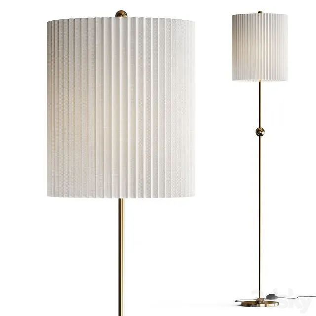 CB2 Marceau Boule Floor Lamp 3D Model