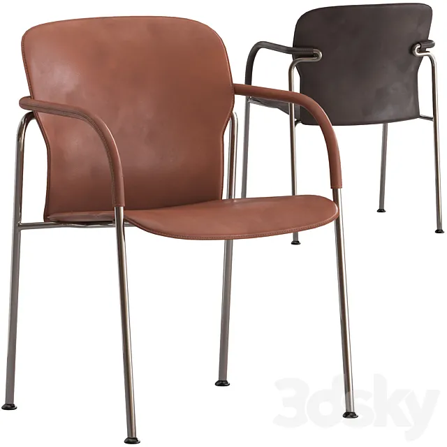 CB2 Pesaro Chair 3D Model
