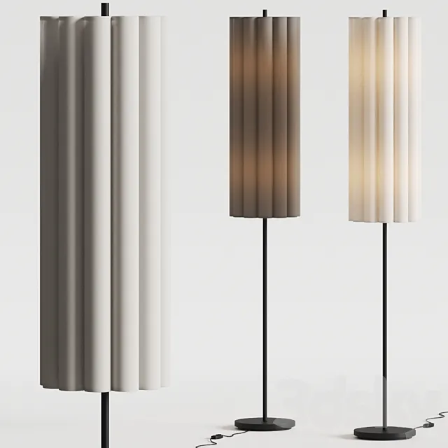 CB2 Pettine Floor Lamp 3DModel