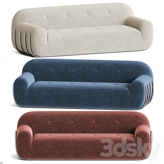 Cbs brace cream boucle sofa Free Download