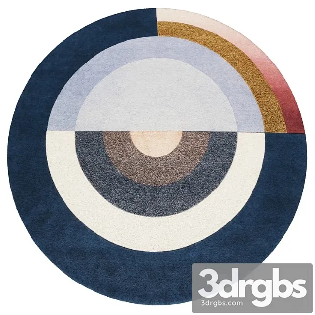 Cc-tapis Bliss round collections 3D Model Download