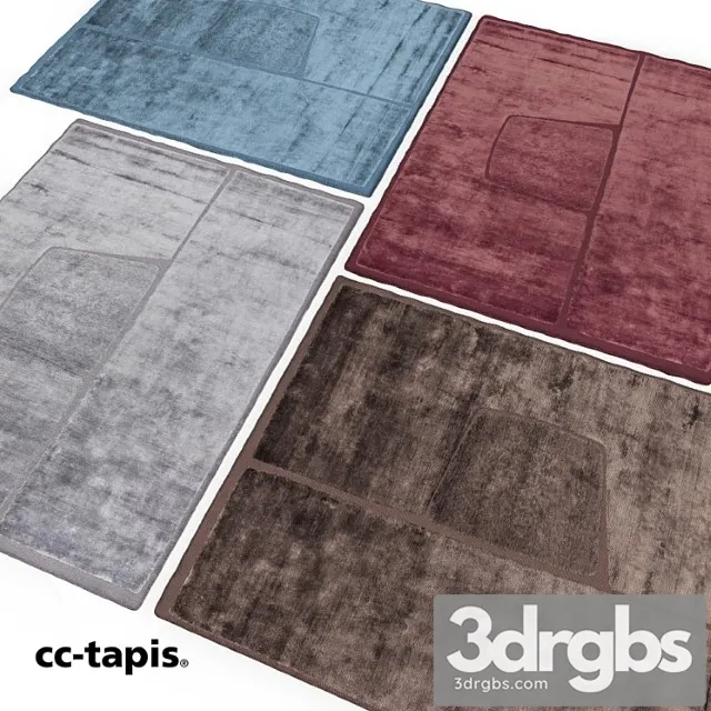 Cc Tapis Cut Out Monocromo 3D Model Free