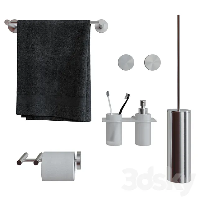 CEA Accessories Set 3D Model