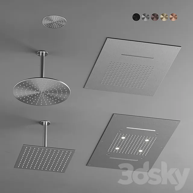 CEA Shower Heads 3DModel
