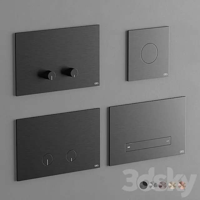 Cea Wc Plates 3DModel