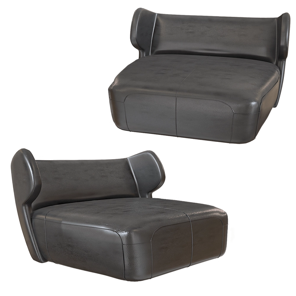 Ceccotti Collezioni  - Armchair DC 150 3D Model