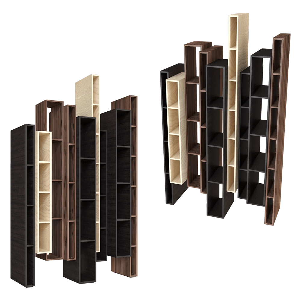Ceccotti Collezioni  - Bookcase Skyline 3D Model