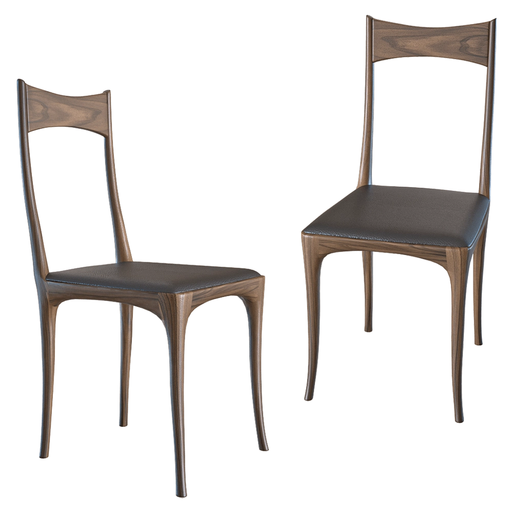 Ceccotti Collezioni  - Chair Chumbera Segunda 3D Model